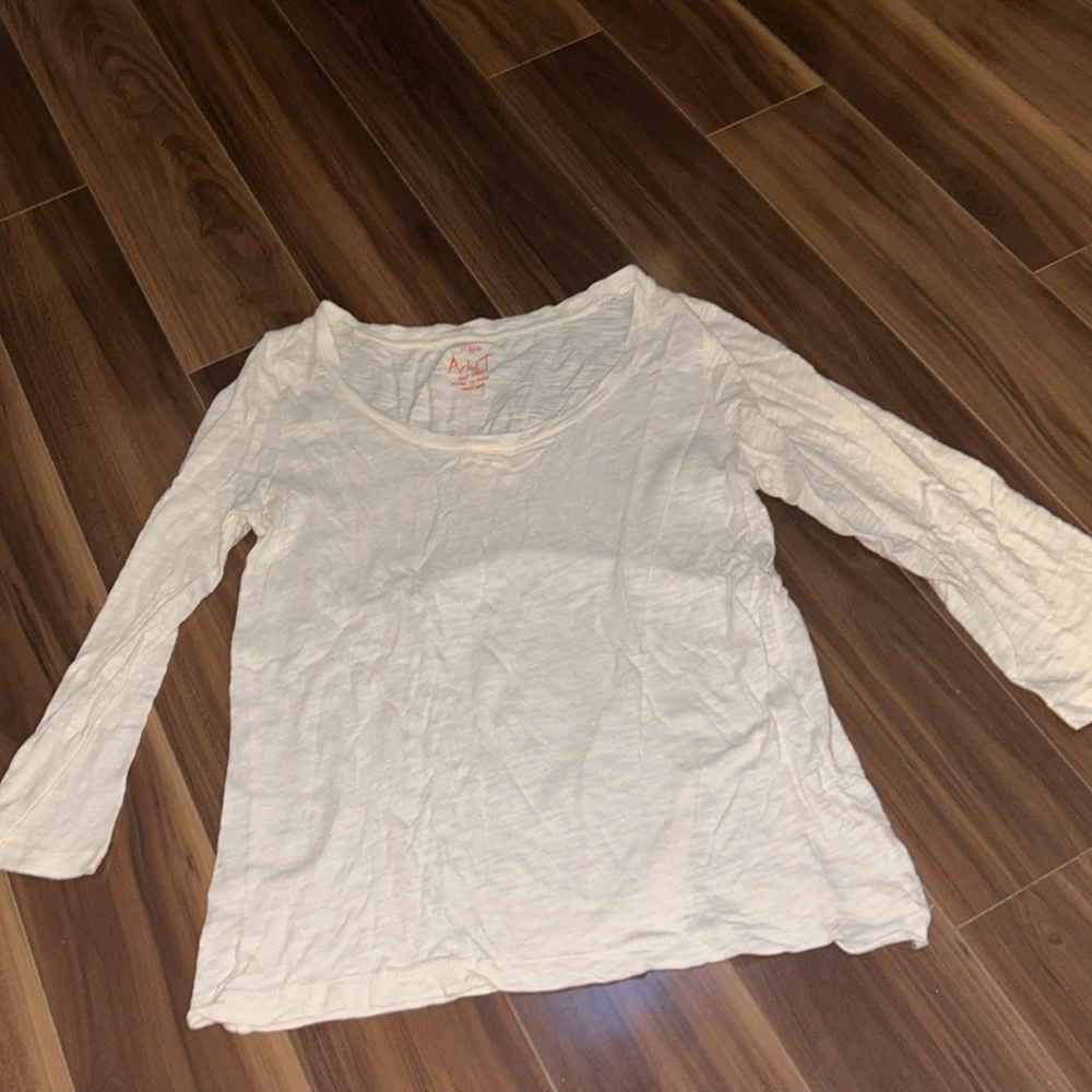 Medium J. crew artist T 100% cottton top